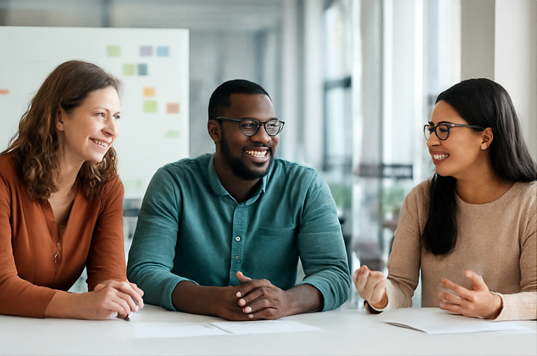 Inclusive collaboration illustration